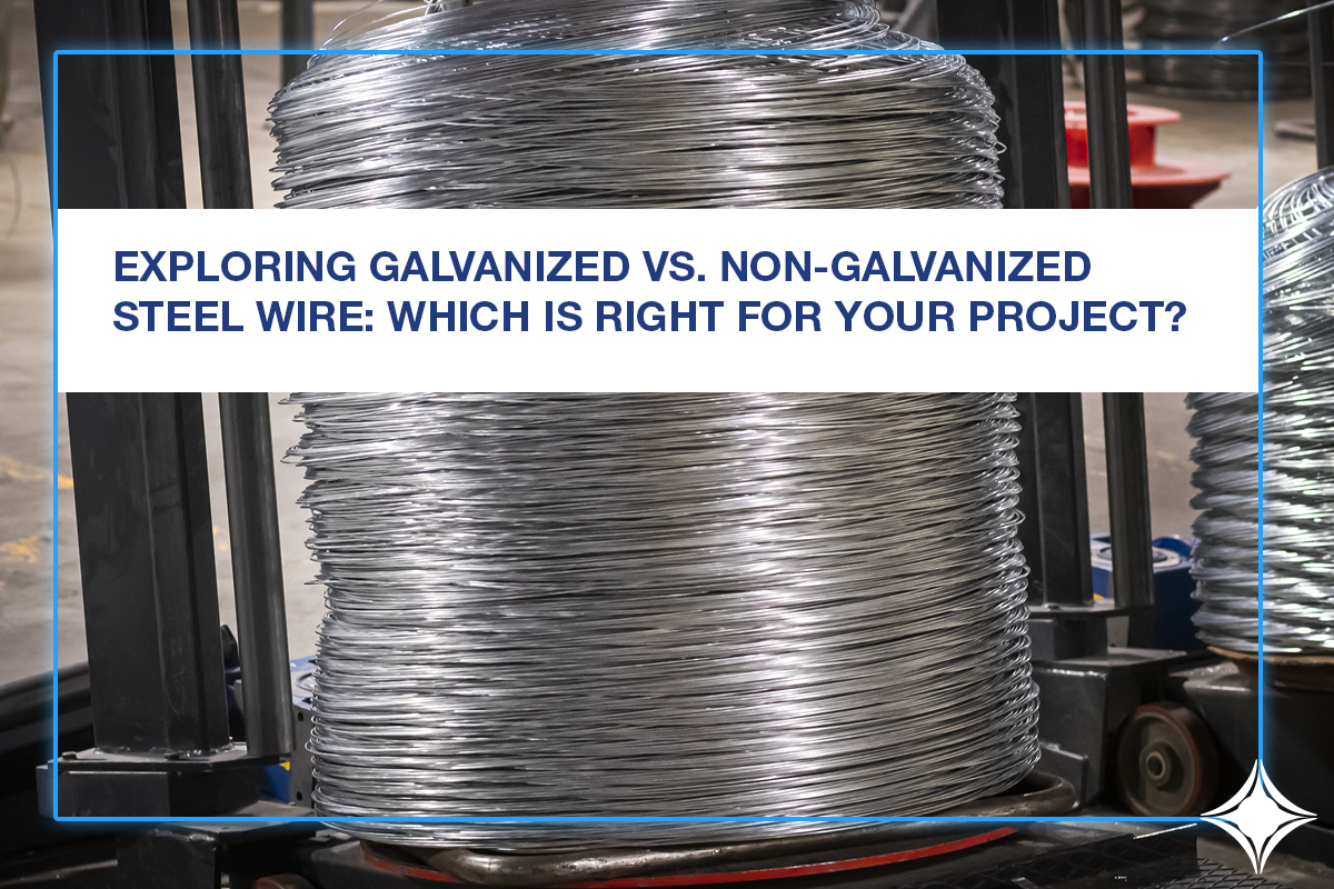 galvanized wire vs non galvanized wire