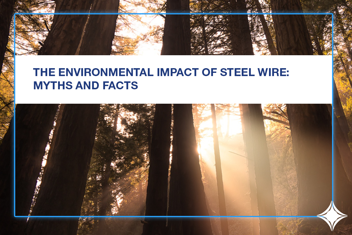 The environmental impact of steel wire: myths and facts